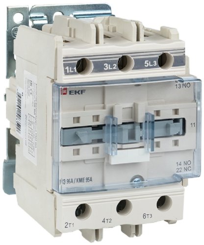 Контактор EKF PROxima КМЭ 3п 1НО+1НЗ 95А 400В тип АС3  картинка